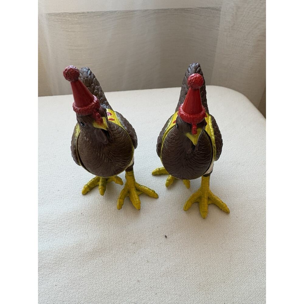 Lot 6 Ankyo Target Party Animals Figures Farm Toys Cake Topper Chicken Pig Horse - Picture 3 of 11